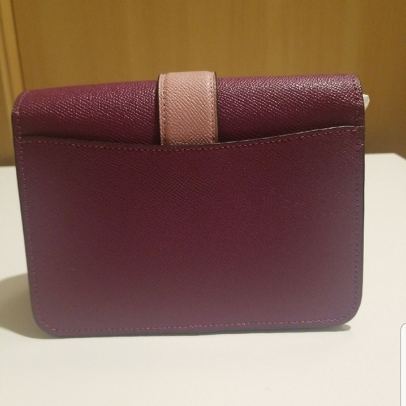 Rare Coach Bowery Jewel crossbody bag dark berry limited edition HTF - Picture 4 of 9